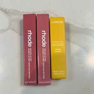 LANEIGE mango balm & Rhode Salty Tan BUNDLE